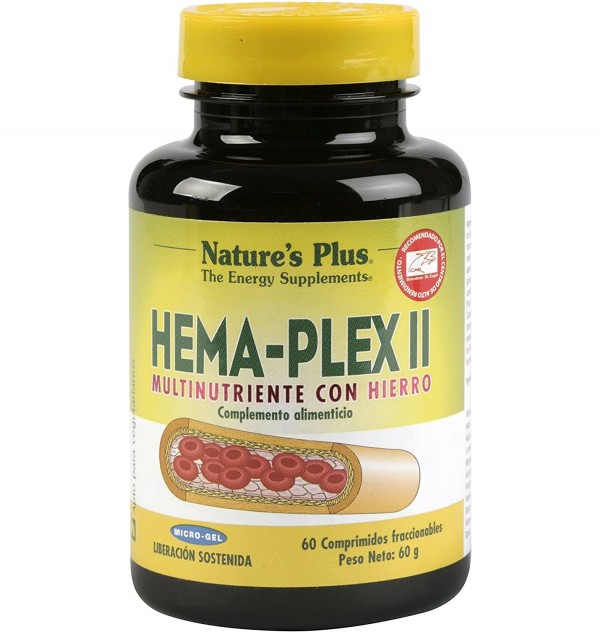 Nature´S Plus Hema-Plex Ii (60 Comprimidos Fraccionables)