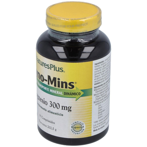 Dyno-Mins Magnesio 300Mg. 90 Comp. 2