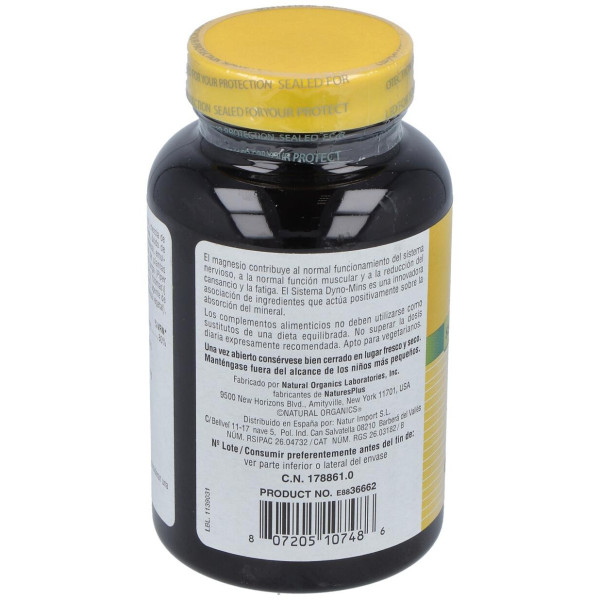 Dyno-Mins Magnesio 300Mg. 90 Comp. 2