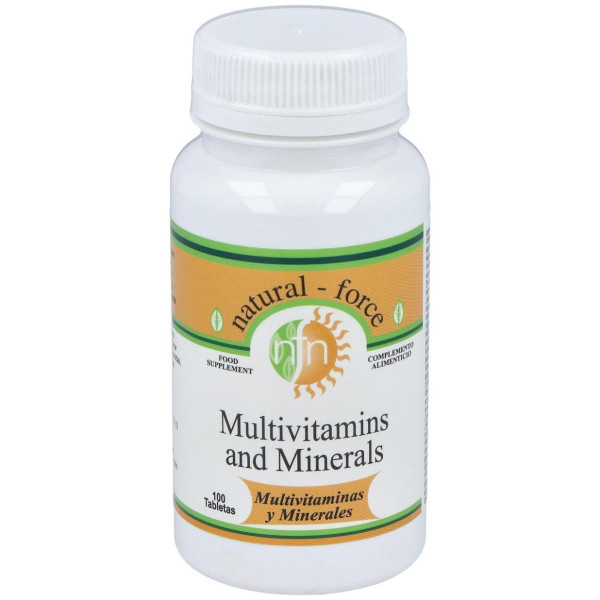 Multivitaminas Y Minerales 100Comp.