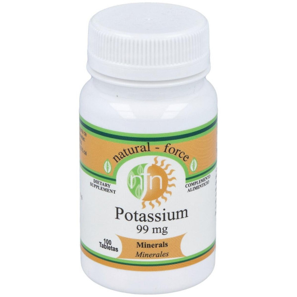 Natural Force Potasio 99Mg 100Caps