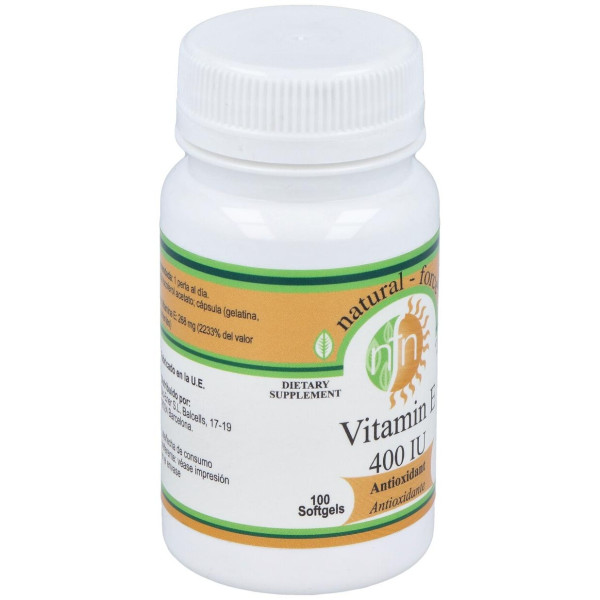 Natural Force Vitamina E 400Ui 100Comp