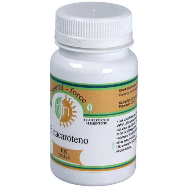Natural Force Betacaroteno Pro Vitamina A 100 Perlas