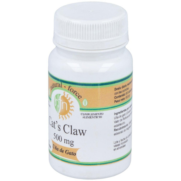 Natural Force Uña Gato 500Mg 60Caps