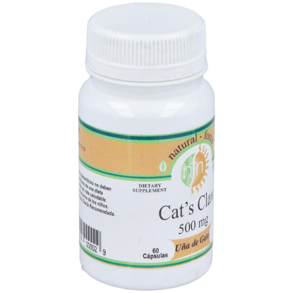 Natural Force Uña Gato 500Mg 60Caps