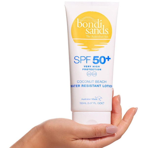 Spf50+ Water Resistant 4Hrs Coconut Beach Sunscreen Lotion 150 Ml 2