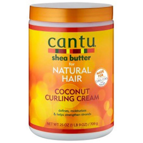 Cantu Shea Butter Natural Hair Coconut Curling Crema 709G