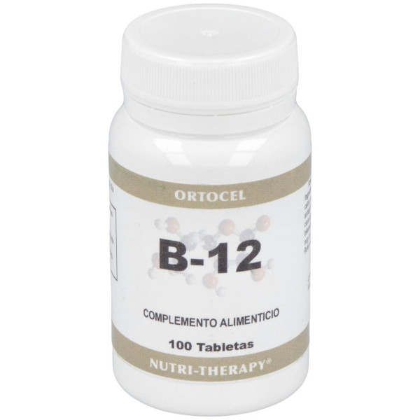 Ortocel Nutri-Therapy Vitamina B12 500Mcg 100Caps