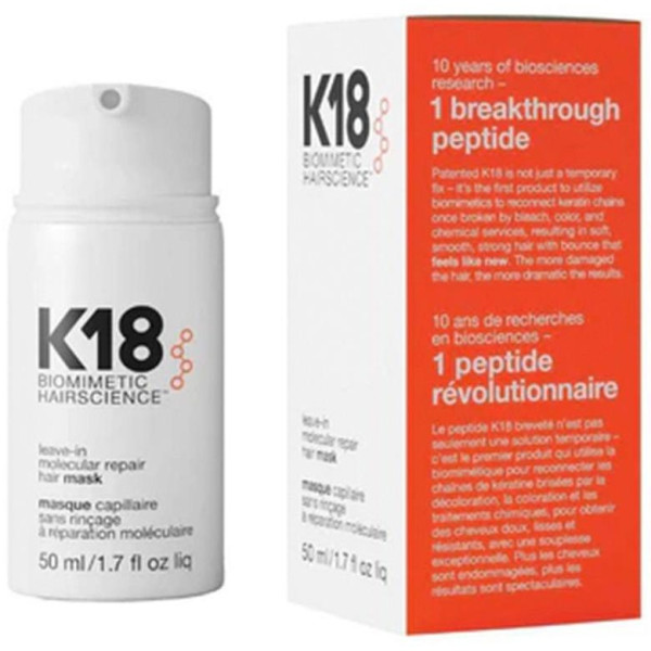 Mascarilla Capilar Reparadora Molecular Sin Aclarado 50 Ml