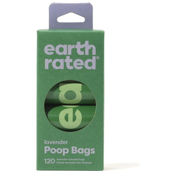 Rollos Bolsa Mascota Recambio Lavanda 8 X 15 U