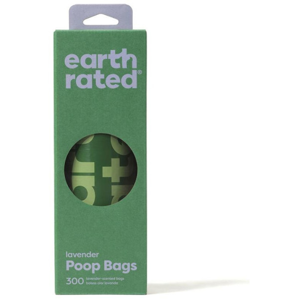 Rollo Bolsa Mascota Dispensador Lavanda 300 U