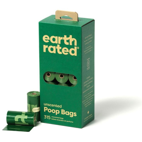 Rollos Bolsa Mascota Recambio Sin Perfume 21 X 15 U