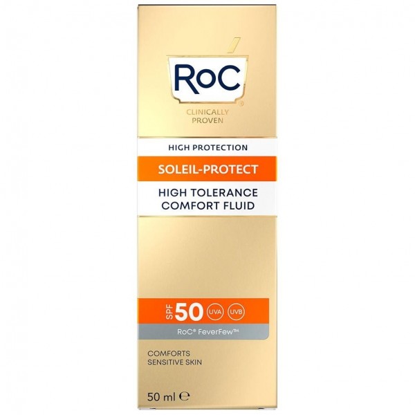 Roc Soleil Protect Fluido Dermo-Calmante Spf 50, 50 Ml