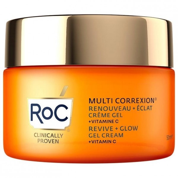 Roc Revive + Glow Crema En Gel, 50 Ml