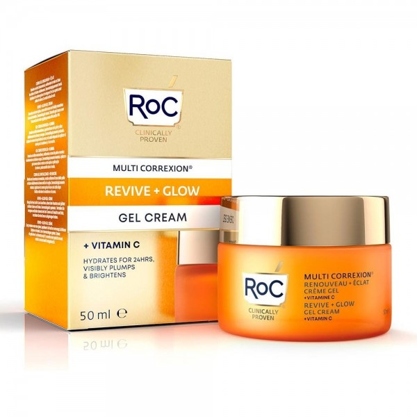 Roc Revive + Glow Crema En Gel, 50 Ml