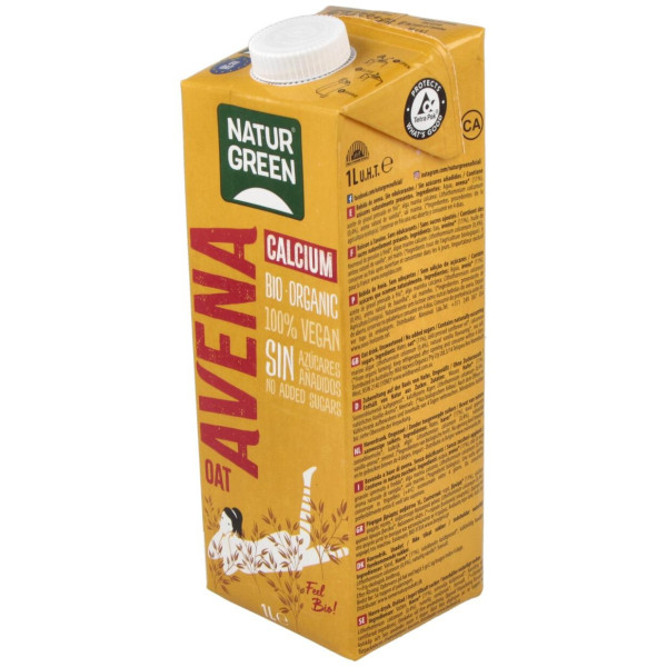 Bebida Vegetal De Avena Con Calcio 1Lt 6Uds. 2