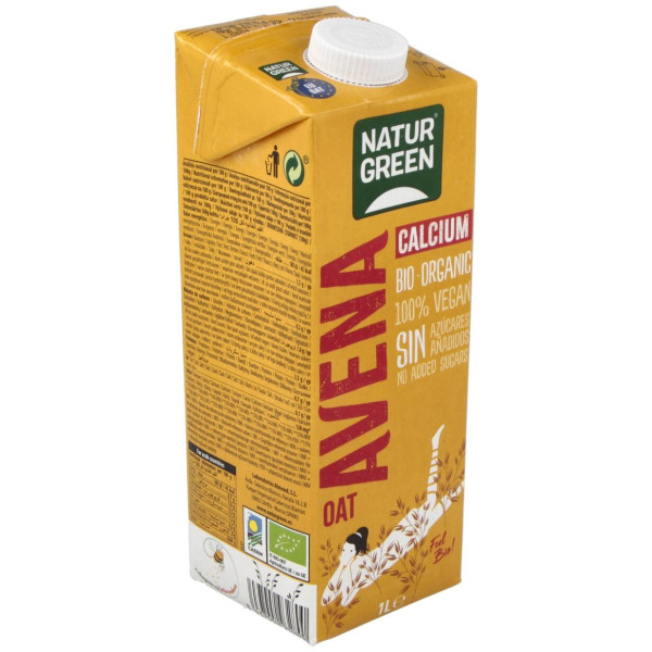 Bebida Vegetal De Avena Con Calcio 1Lt 6Uds. 2