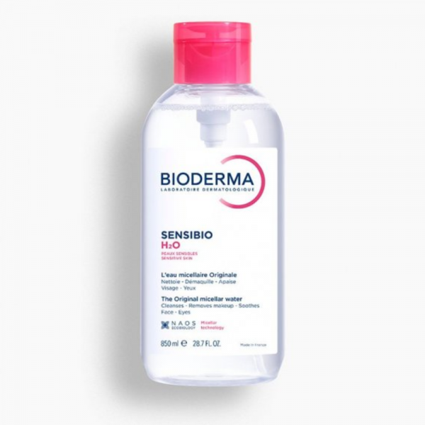 Sensibio H2O Pump Solución Micelar, 850 ml. - Bioderma