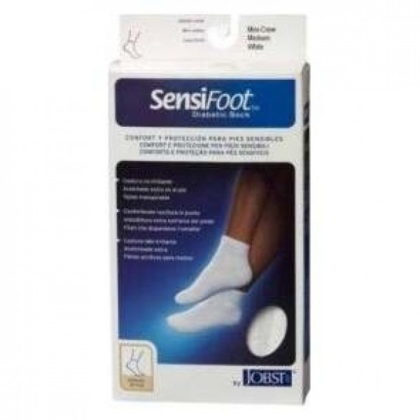 Sensifoot Calcetín Corto Color Blanco T-L 1Ud