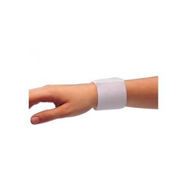 Muñequera - Corysan Velcro (1 Unidad Color Blanco)