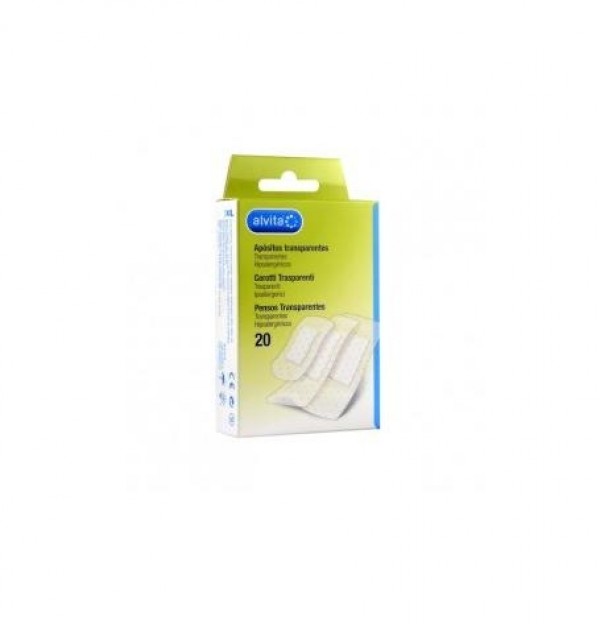 Alvita Apósito Adhesivo Transparente, 20 U. -  Alliance Healthcare