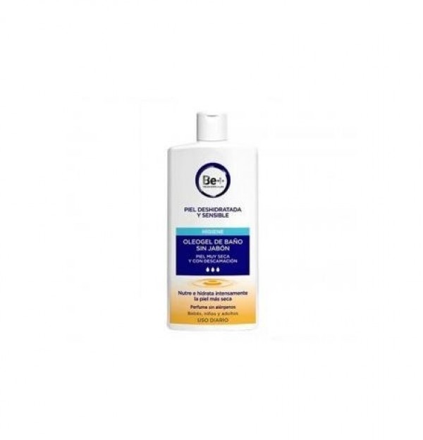 Be+ Oleogel De Baño Sin Jabon Piel Muy Seca Y Con Descamacion (1 Envase 1000 Ml)
