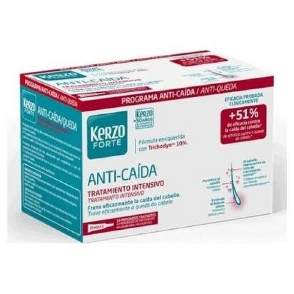 Anti-Caida Tratamiento Intensivo Ampollas Forte 14 X 5 Ml