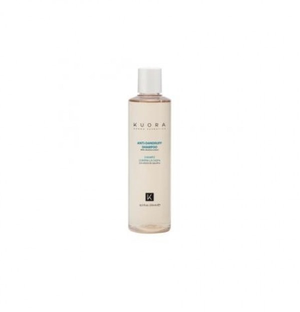 Kuora Champu Fluido Contra Caspa (1 Envase 250 Ml)