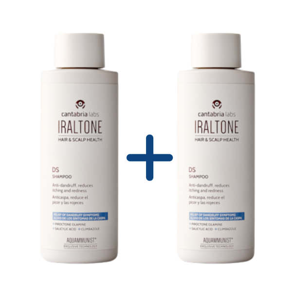 Duplo Iraltone Champú DS, 200 ml. + 200 ml. - Cantabria Labs