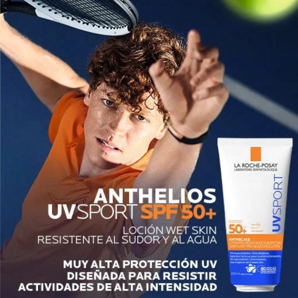 Anthelios UV Sport Locón Resistente Al Sudor y La Humedad, 200 ml. - La Roche Posay