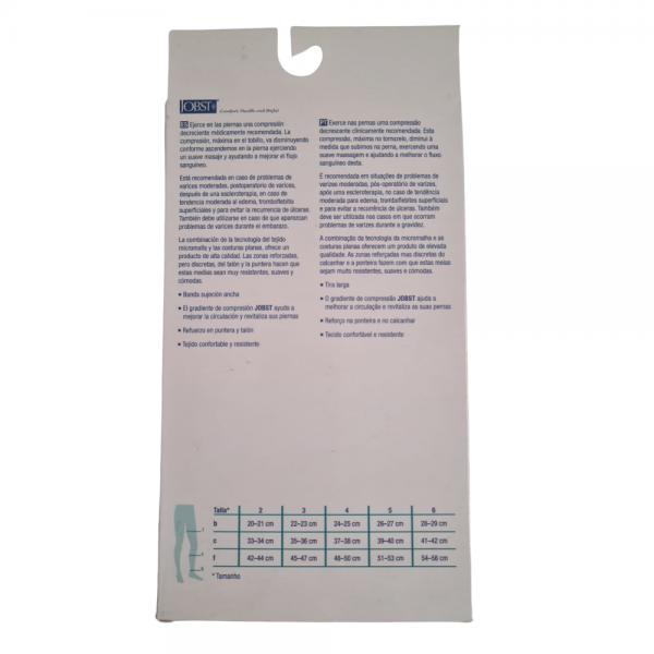 Media Larga Blonda Jobst Beige T3-. BSN medical