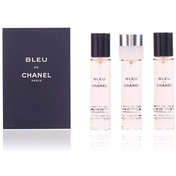 Bleu Eau De Toilette Vaporizador Recarga 3 X 20 Ml
