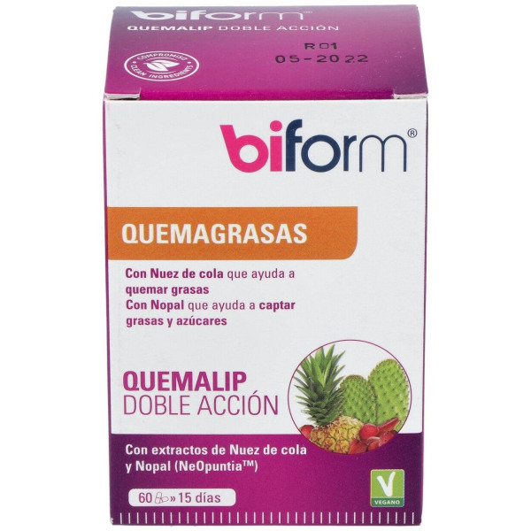 Biform Quemalip Doble Acción 60Cáps
