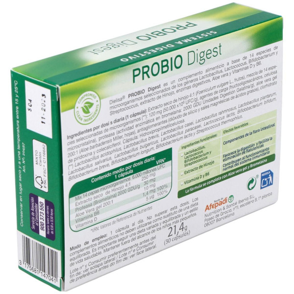 Dietisa Probio Digest 30Cáps