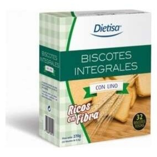 Dietisa Biscotes Con Lino Integrales 270G
