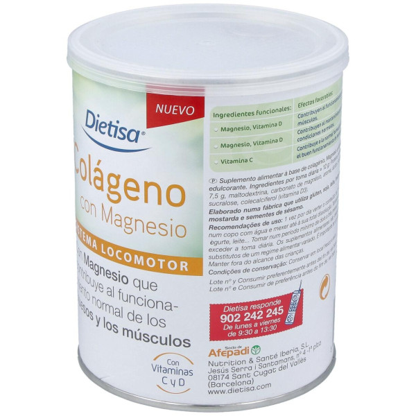 Dietisa Colágeno Con Magnesio 350G