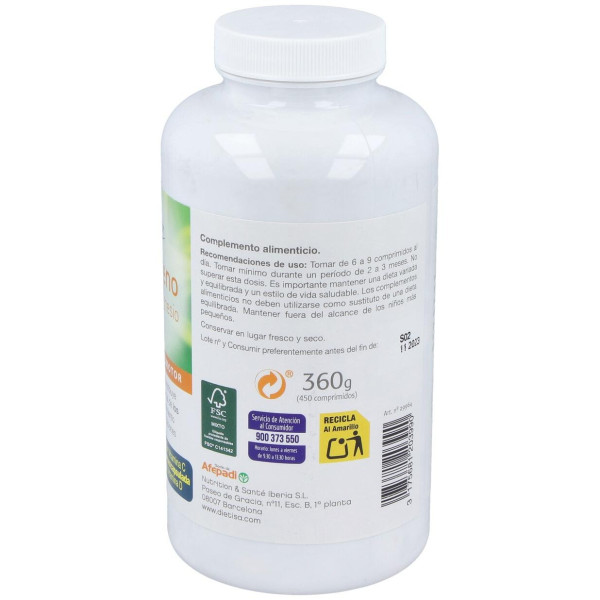 Colageno Con Magnesio 450Comp.