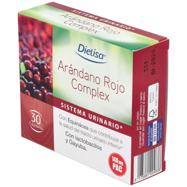 Dietisa Arándano Rojo Complex 30Cáps