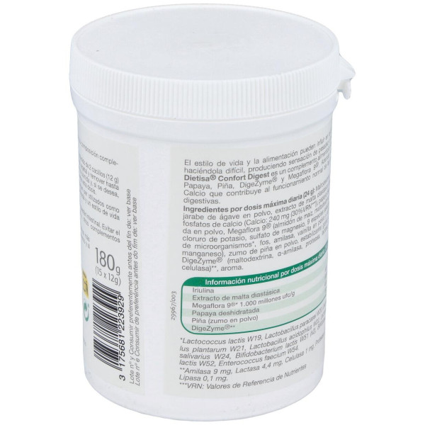 Dietisa Confort Digest Con Papaya 180G