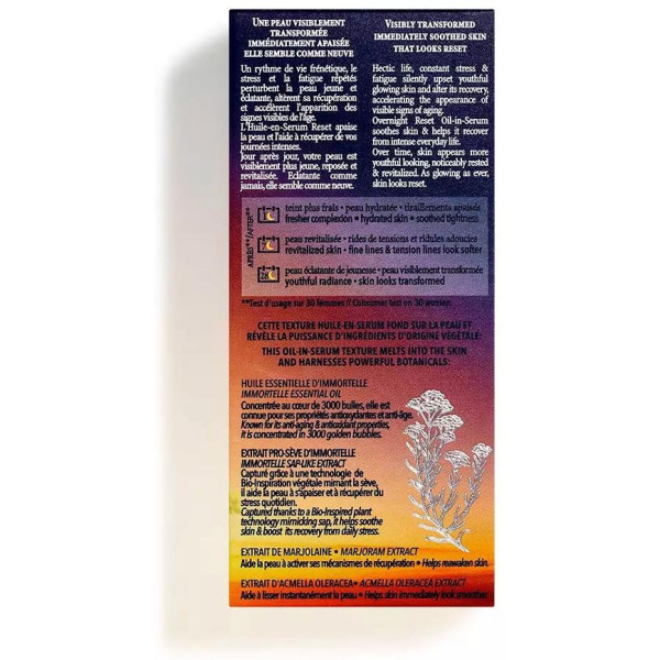 Siempreviva Aceite-En-Serum Reset 30 Ml