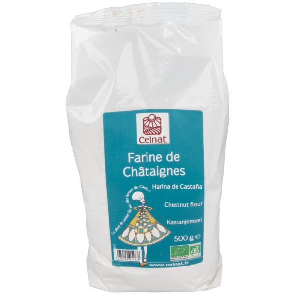 Celnat Harina Castañas Bio 500G