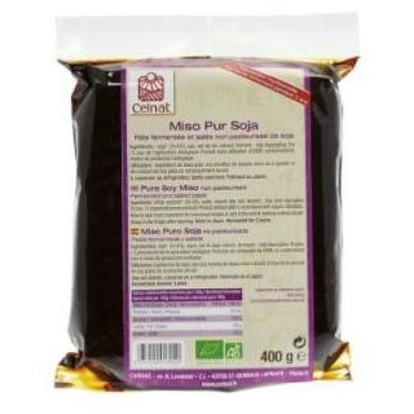 Celnat Hatcho Miso Soja No Pasteurizado Bio 400G
