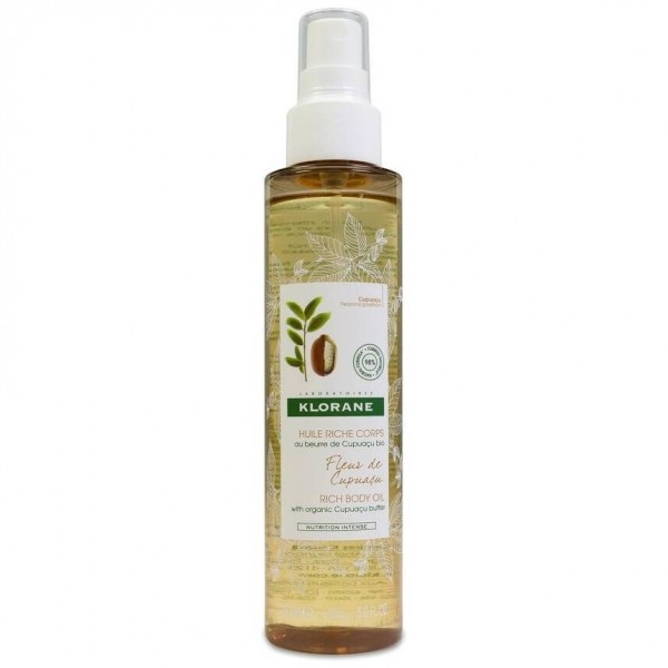 Klorane Huile Riche Corps Fleur De CupuaU 150Ml