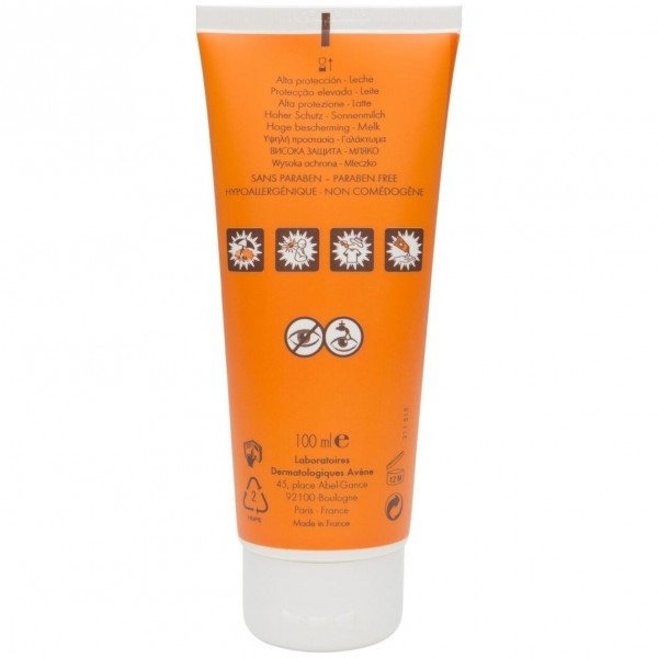 Solaire Haute Protection Lait Spf30 100 Ml