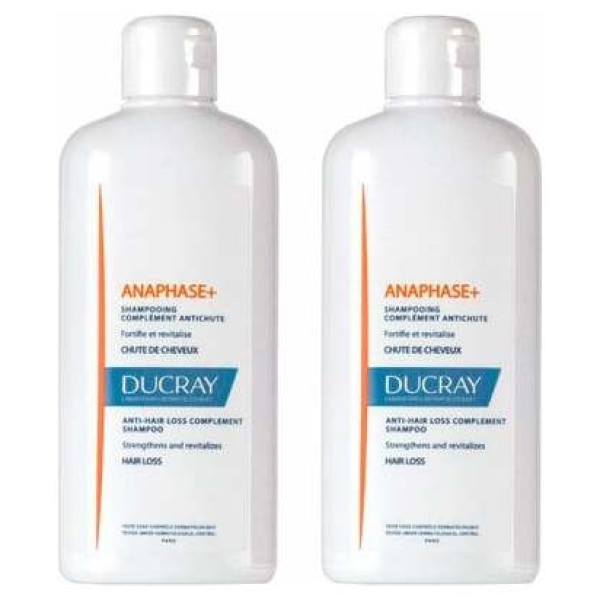 Ducray Anaphase+ Champú Anticaída Y Crecimiento 2X400Ml