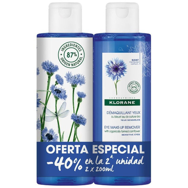 Al Aciano De Cultivo Eco Desmaquillante Ojos Sensibles Lote 2 Pz