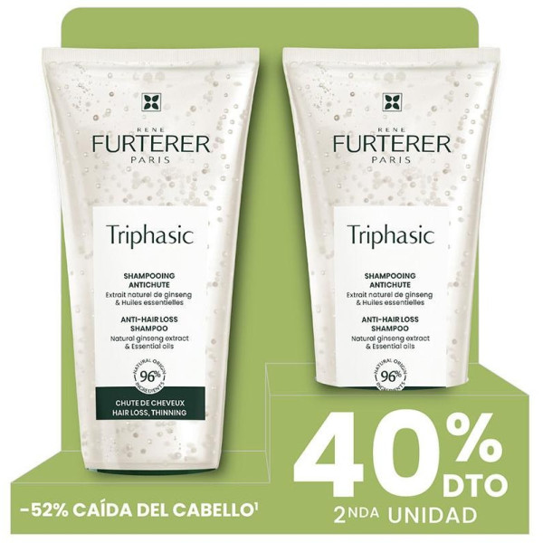 Triphasic Champú Anticaída Lote 2 X 200 Ml