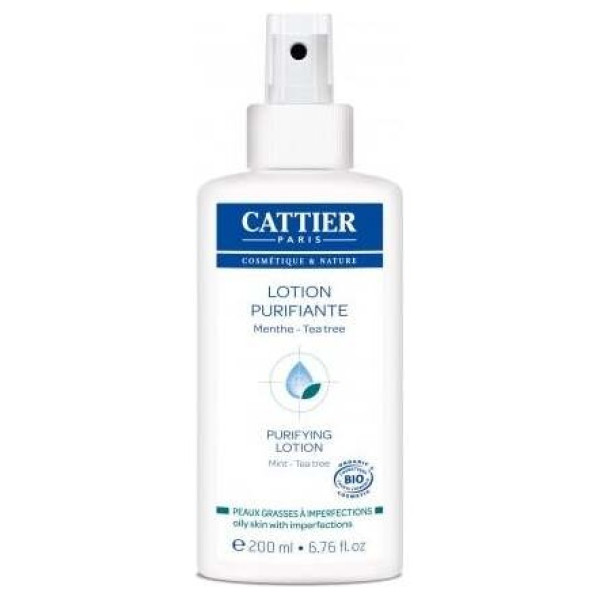 Cattier Loción Purificante Menta Árbol De Té 200Ml