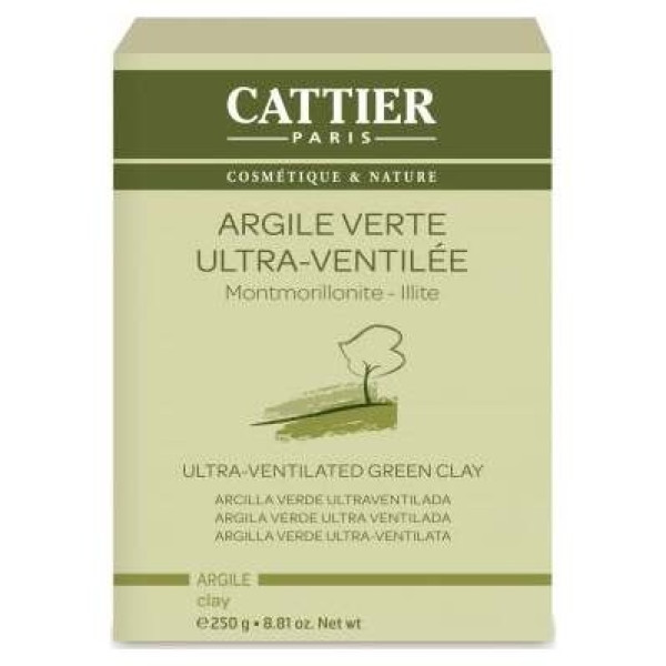 Cattier Arcilla Verde Ultra Ventilada 250G