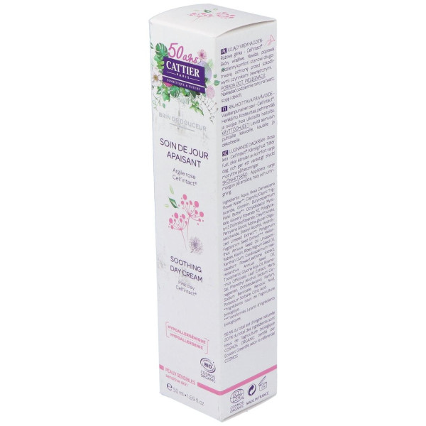 Cattier Crema De Dia Calmante 50Ml